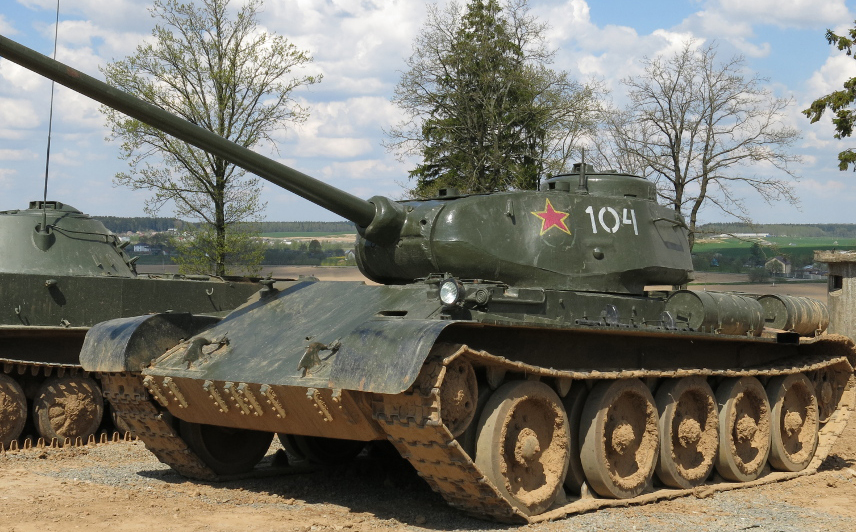 Катание на Танке Т-34 (44)